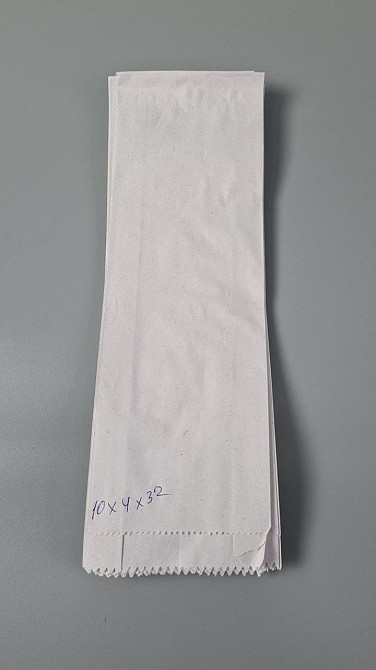 Пакет бумажный (Саше) 10\4*30 белый 100шт (1000 шт) Харків - фото 2