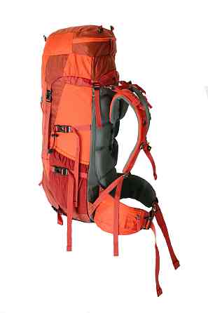 Туристичний рюкзак Tramp Floki 50+10 червоний Київ