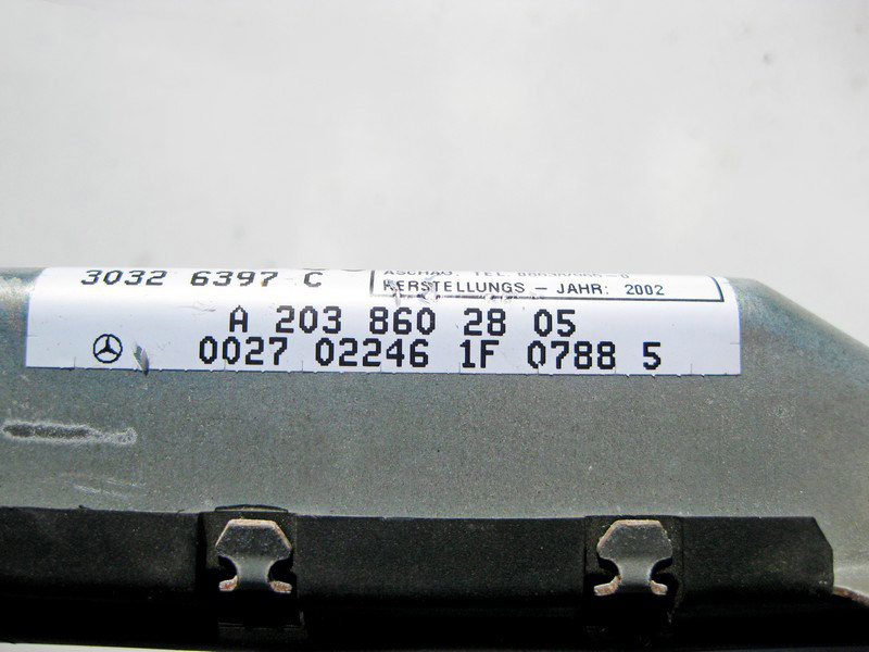 Mercedes-Benz  A2038602805 Подушка безпеки передніх правих дверей CLC C203 CLK C209 CL203 Sportcoupe Одеса - фото 3