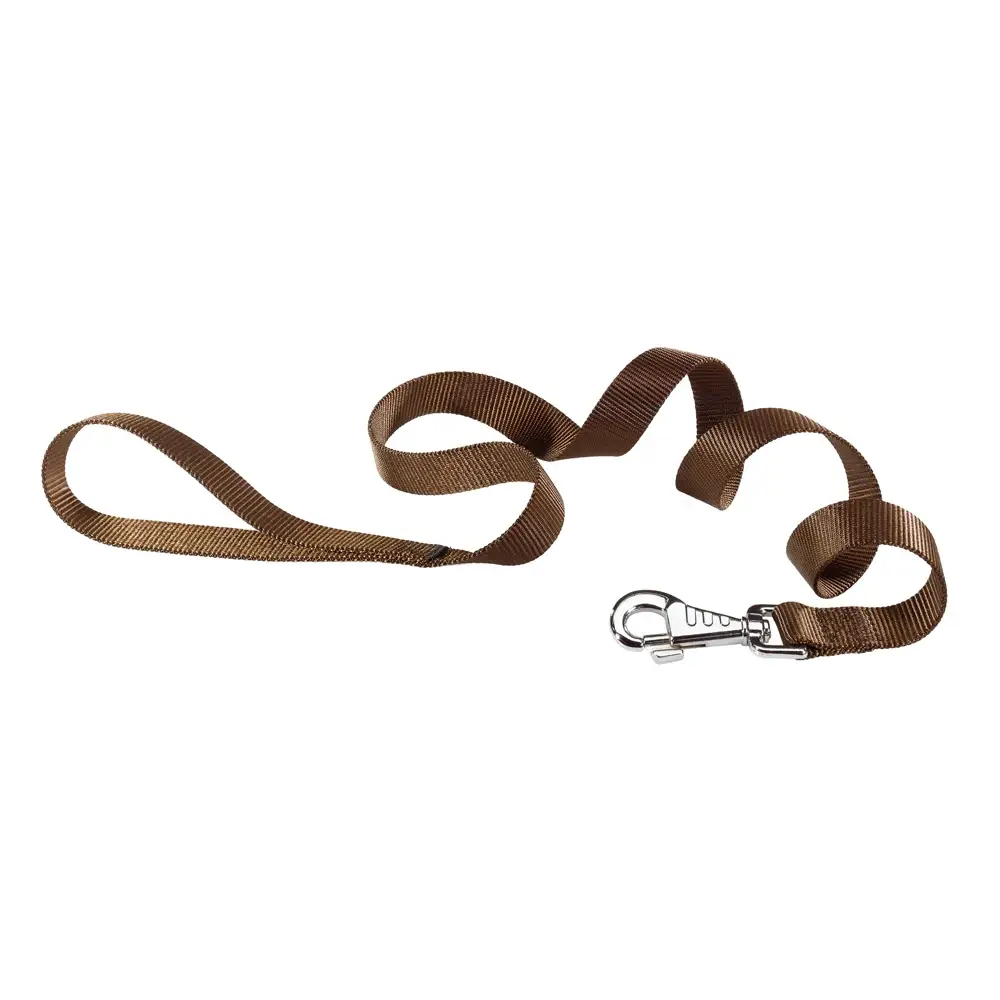 Поводок из нейлона для собак Ferplast Club G (Ферпласт Клуб Джи) G20/120 - 20 mm x L 120 cm, Коричневый Запорожье - изображение 1