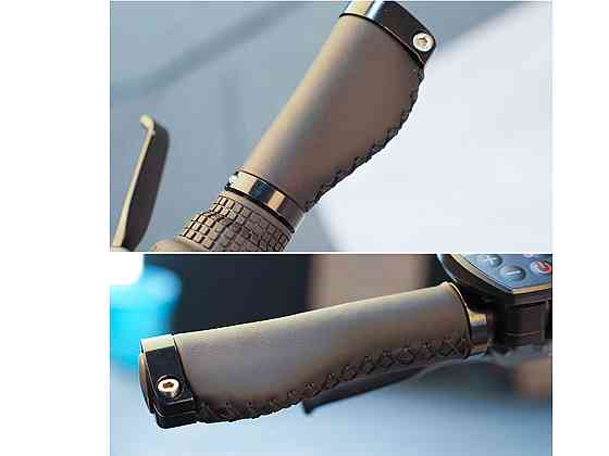 Грипси анатомічні шкіряні Feel Fit BT-017-1 Коричневий Бровари