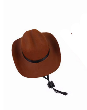 Капелюх для собак коричневий розм S Київ - фото 2