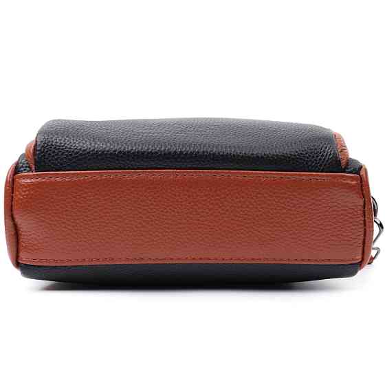 Сумка для женщин на каждый день из натуральной кожи Vintage 22588 Черный Киев