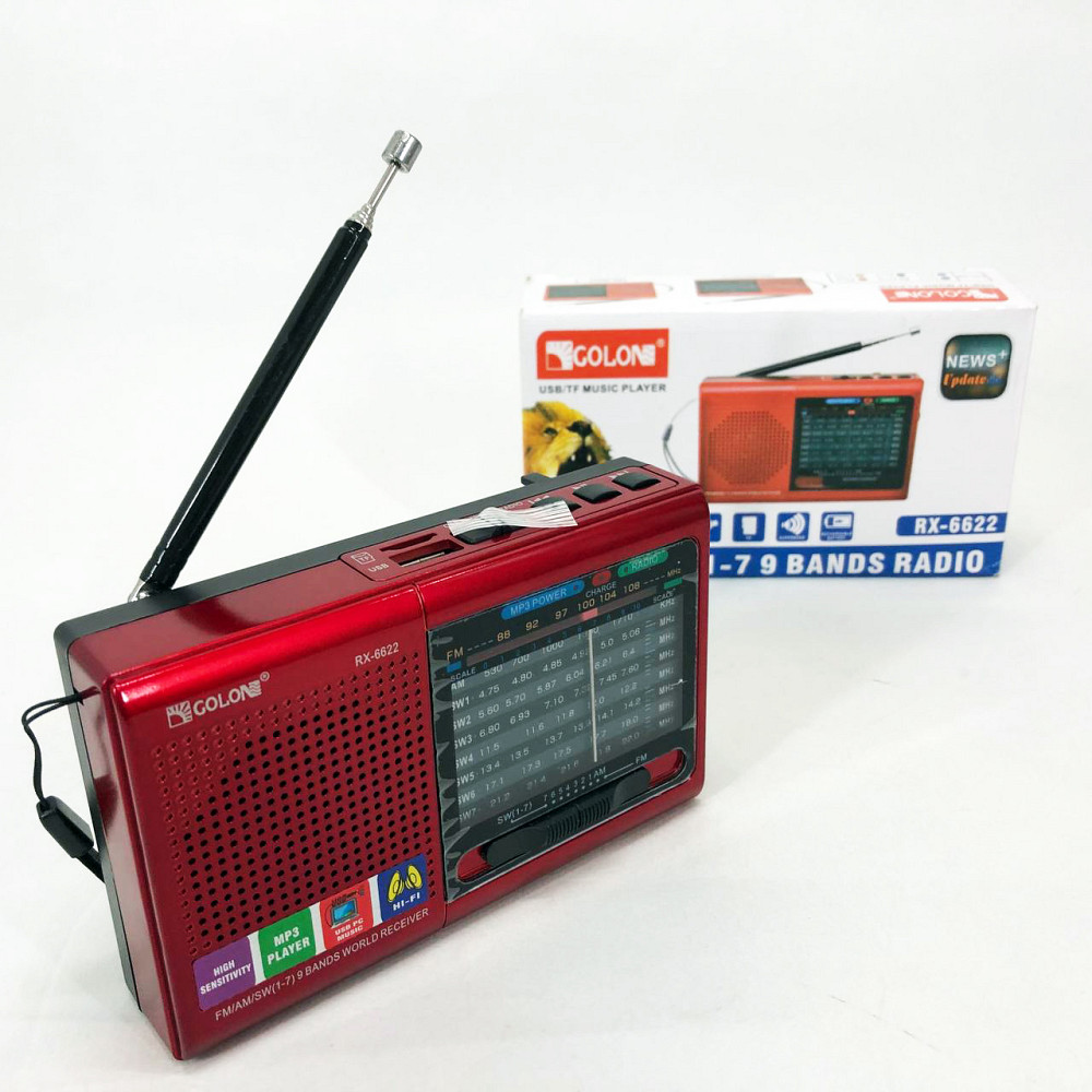 Радіоприймач з потужним прийомом, Аналоговий радіоприймач з хорошим звуком Плеєр мп3 радіо фм HJ-65 Львів - фото 12