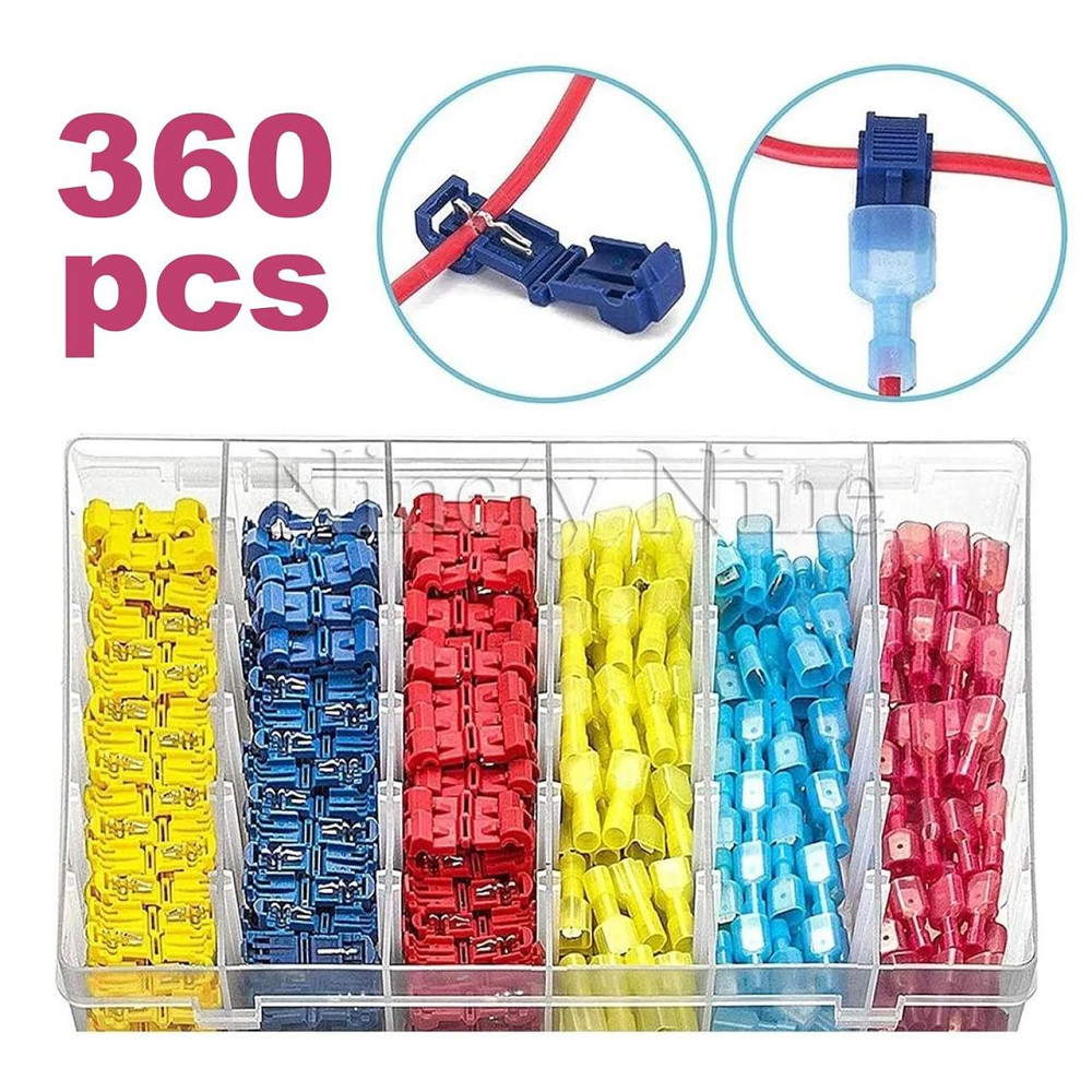 Набір Т-образних клем з ізоляцією для підключення кабелів Київ - фото 8