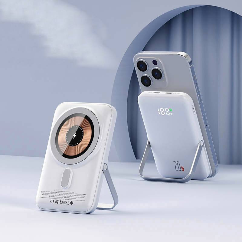 Повербанк Q15 10000 mAh 20W (MagSafe) - Білий Киев - изображение 1