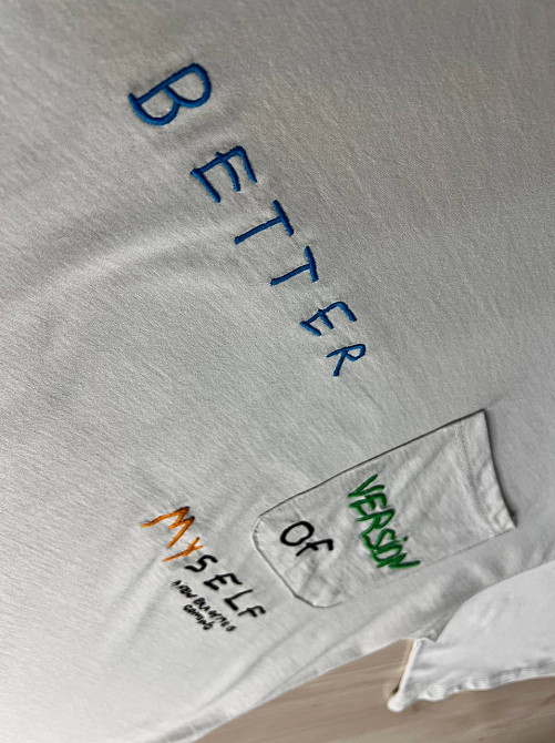 Футболка женская Pepper&mint BX24-19 светло-серая оверсайз с карманом и вышивкой, светло-серый, S Киев - изображение 20