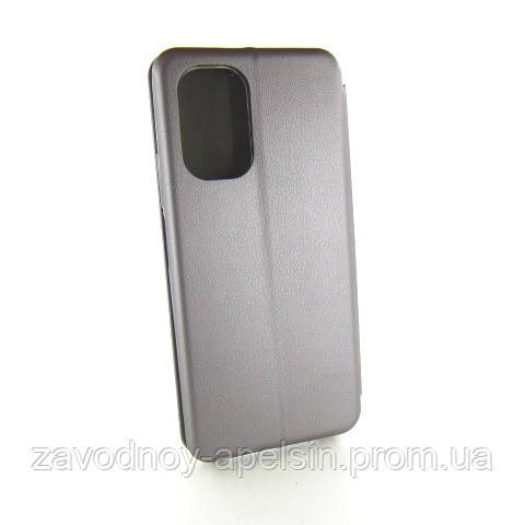 Чехол книжка Подставка Xiaomi Poco F3 (серый) Одесса - изображение 2