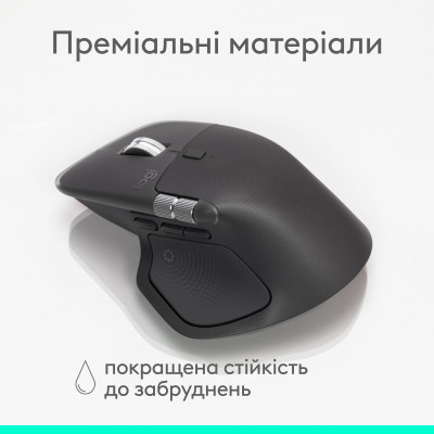 Мышка Logitech MX Master 4 for Business Wireless/Bluetooth Graphite (910-007617) Винница - изображение 7