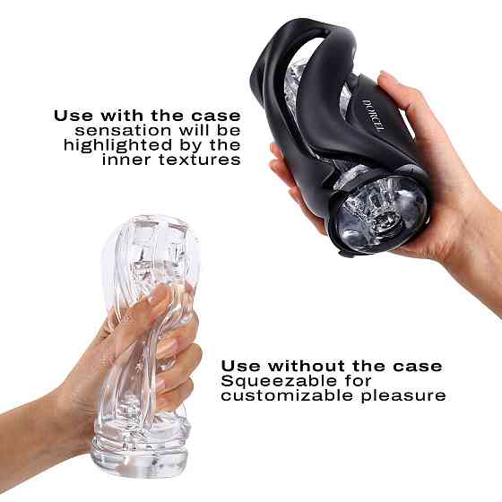 Мастурбатор Dorcel DEEP BLOW BLACK, двойное использование Sex Aura Киев