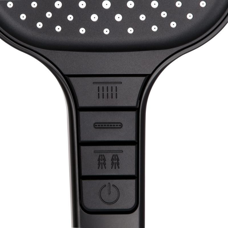 Лейка для ручного душа Qtap Rucni 130x130 мм универсальная QTRUC125BLM45957 Black Matt Харьков - изображение 4