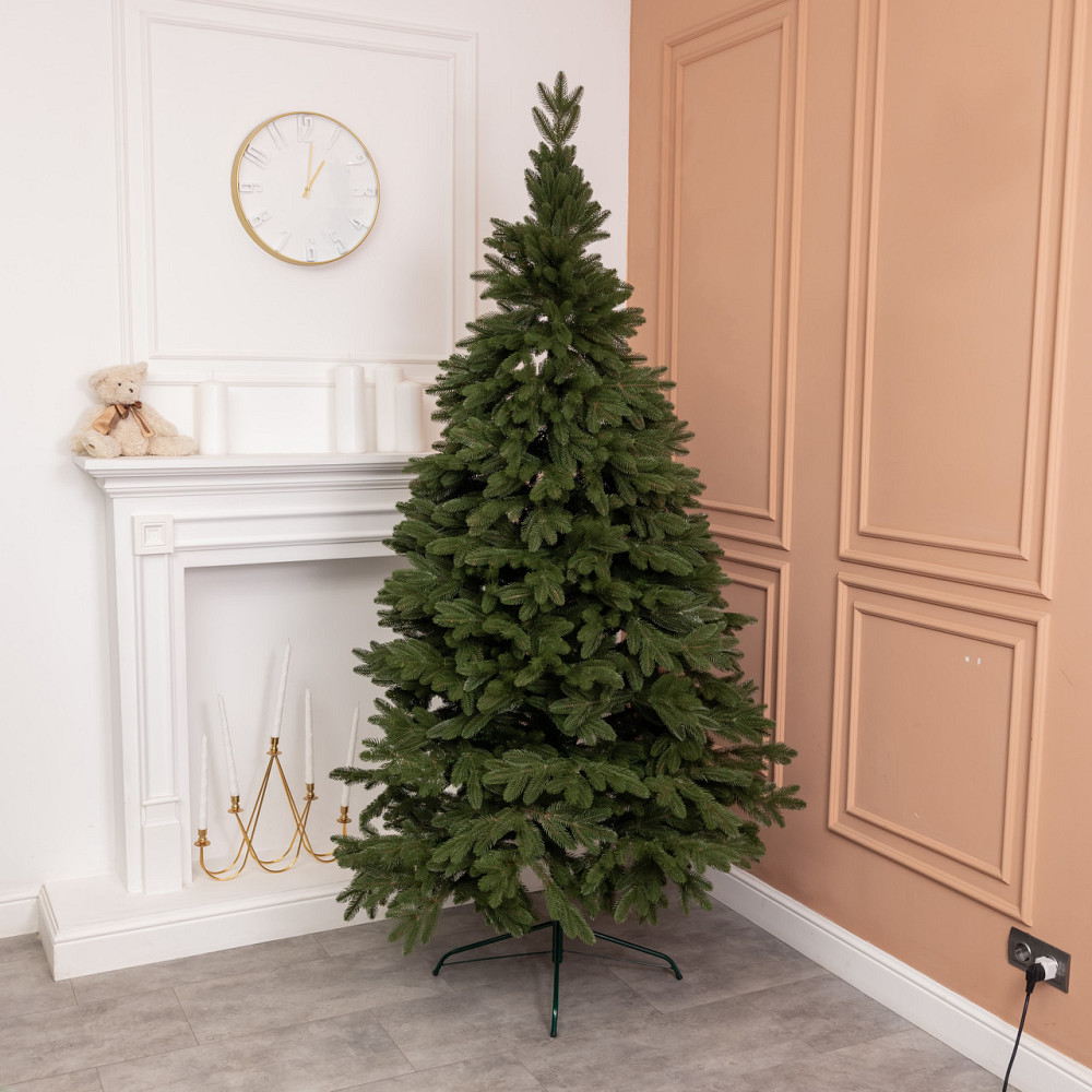 Лита штучна ялинка 1,5 м зелена Шепетовська Преміум KOS-SHPGR15 Київ - фото 1