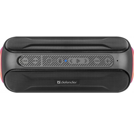 Акустическая bluetooth колонка Defender Enjoy S1000 20W LED microSD USB TWS (Черный) Винница - изображение 4
