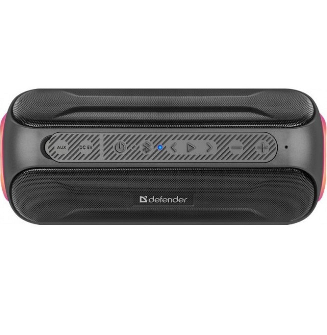 Акустична bluetooth колонка Defender Enjoy S1000 20W LED microSD USB TWS (Чорний) Вінниця - фото 4
