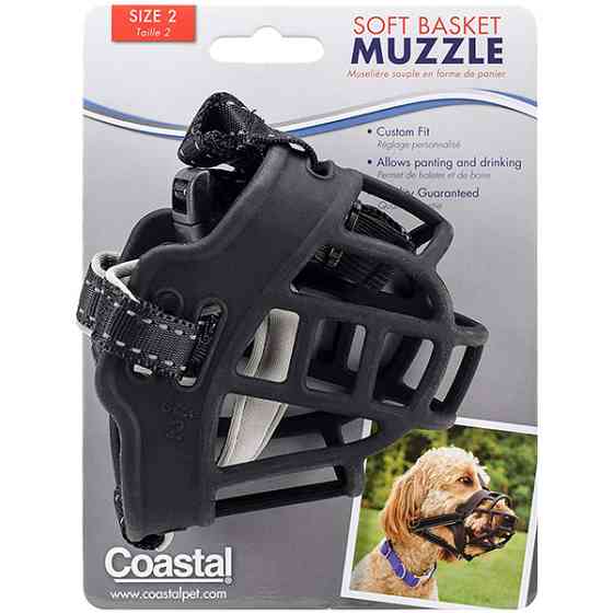 Coastal Soft Basket Muzzle КОСТАЛ СОФТ БАСКЕТ МАЗЛ силиконовый намордник для собак Киев