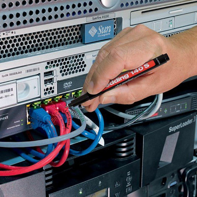 Маркер Edding перманентний Permanent ОНР E-140 S 0.3 мм Чорний (e-140/01) Вінниця - фото 2