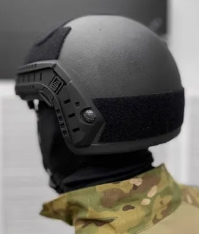 Шолом кевларовий Fast балістичний 3A Каска (розмір універсальний) Чорний Вінниця - фото 4