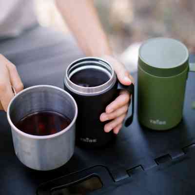 Термокружка Tribe Adventure Mug 450 мл black (T-FA-0032-black) Вінниця