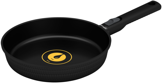 Сковорода со съемной ручкой Ringel Grey Line 26 см (7138158) Киев