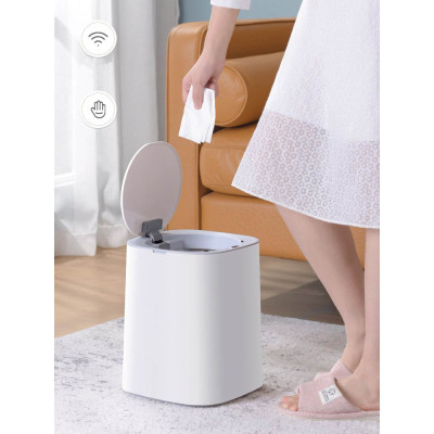 Контейнер для сміття JAH Сенсорний Білий 11 л (20260) Вінниця - фото 6