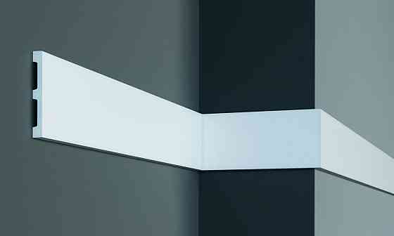 Плинтус полиуретановый гладкий Gaudi Decor CR 956 Днепр