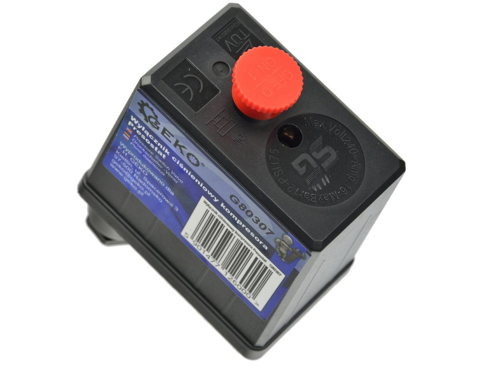 Пресостат "GeKo" 12 bar (230 В) Київ - фото 2