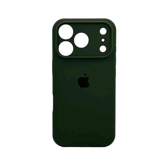 Чохол для смартфона Silicone Full Case AA Camera Protect for Apple iPhone 17 Pro 31,Dark Green Київ