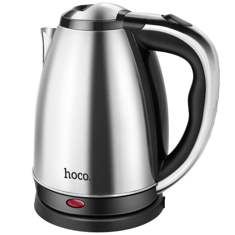 Електрочайник HOCO Cool kitchen HJD03A 1.8 л, сріблястий Винница - изображение 2