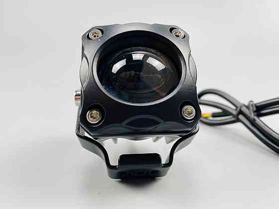 Економічний прожектор для мотоцикла, Двоколірні світлодіодні протитуманки Фара LED квадратна 20W Мукачево