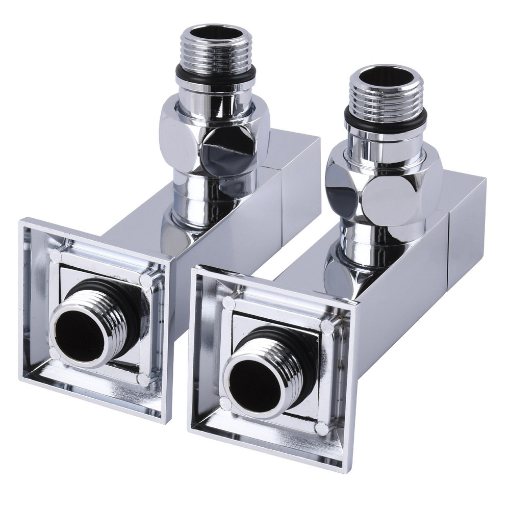 Набор Кран полуоборотный угловой с американкой SOLOMON LUX 1/2″ CUBE CHROM 8888 (1уп) (000021913) Киев - изображение 5