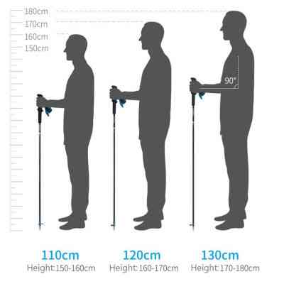 Трекінгові палиці Naturehike ST08 NH18D020-Z 110 см бордова 1 шт (6927595748527) Вінниця