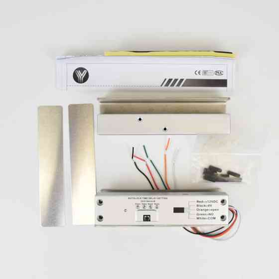 Замок ригеля YB-500U (LED) на скляні двері без рами Киев