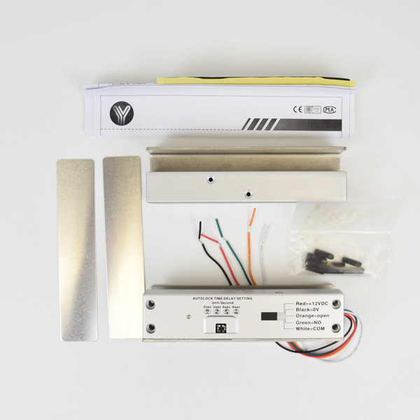 Замок ригеля YB-500U (LED) на скляні двері без рами Киев - изображение 3