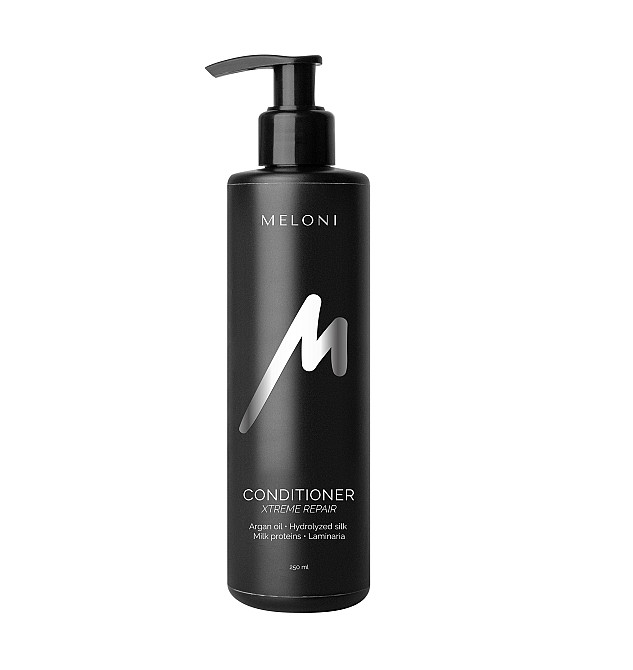 Відновлюючий кондиціонер для волосся з гідролізатом шовку та олією мурумуру CONDITIONER XTREME REPAIR MELONI 250 мл Київ - фото 1