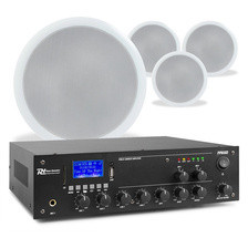 Колонка Zestaw białych głośników instalacyjnych 4 x 6.5