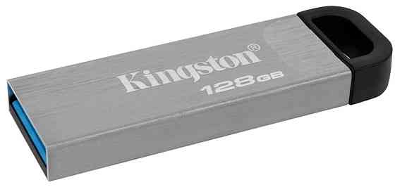 Flash Drives Kingston DataTraveler Kyson 128GB USB 3.2 (DTKN/128GB) Silver/Black (6622889) Киев
