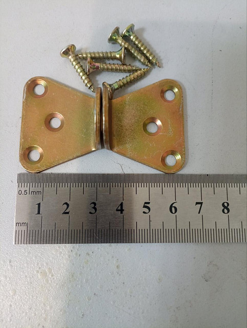 Скоби шафкові для колодки, оцинк жовтий "P-o" Київ - фото 1