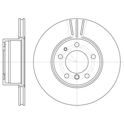Тормозной диск REMSA 6348.10 Винница - изображение 1