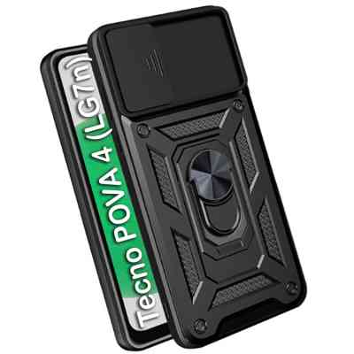 Чохол до мобільного телефона BeCover Military Tecno POVA 4 (LG7n) Black (709154) Вінниця