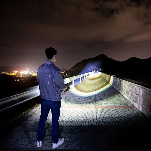 Ліхтарик ручний BAILONG BL-X92-P70, Телескопічний зум, акумулятор, кілька режимів світіння 7668 Пт Одеса - фото 6