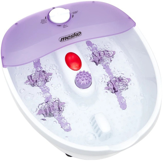 Гидромассажная ванночка Mesko MS 2152 массажер для ног + насадки пузырьковый, вибрационный и сухой массаж QD-58 Львов - изображение 4