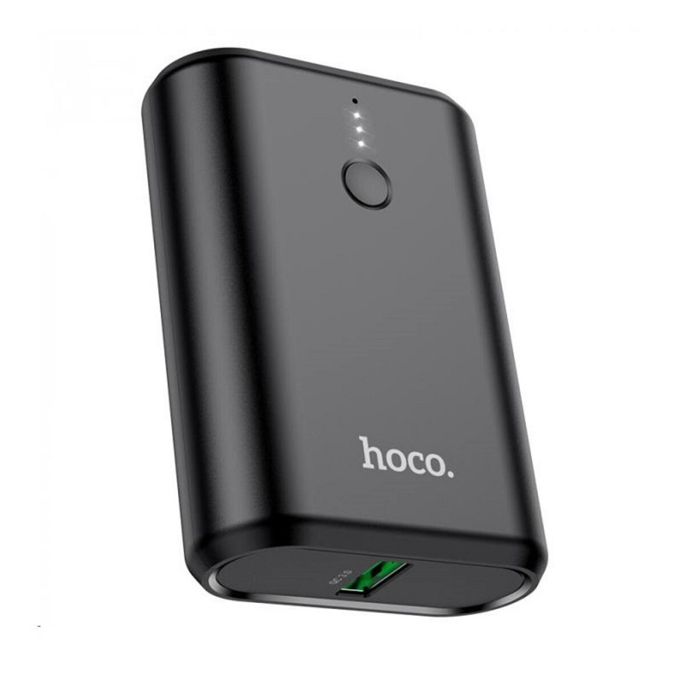 Зовнішній акумулятор HOCO Q3 Mayflower PD20W+QC3.0 power bank(10000mAh) Black Київ - фото 1