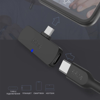 Микрофон Fifine M6 Wireless Black (M6) Винница - изображение 2