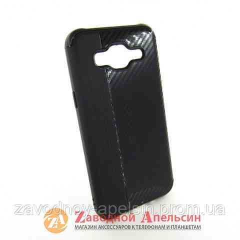 Samsung J5 J500 захисний чохол карбон Одеса