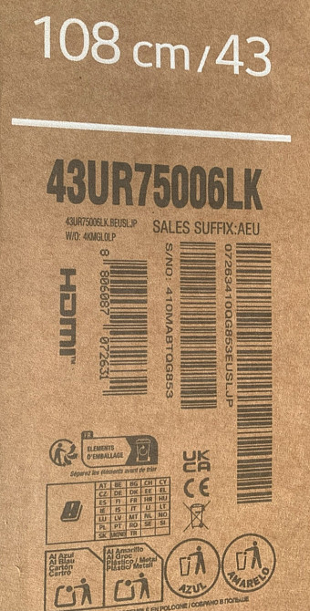 ТелевізорSamsung ue 43du 7100 i 43ru 7506 Харків - фото 4