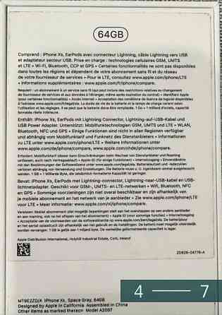 Айфон: Apple iPhone XS Spare Gray , в идеальном состоянии. Киев