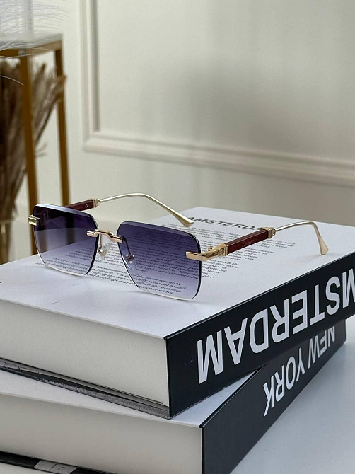 Окуляри унісекс   Cartier 🔥  на середнє обличчя    без оправи Київ - фото 7