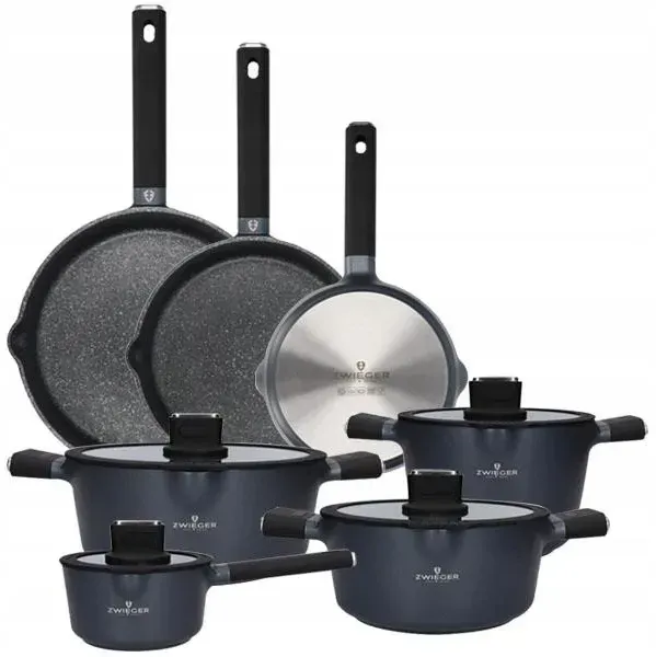 Zwieger Vesna Zestaw 4 Garnków Z Pokrywkami Сковорідки 20/24/28cm (ZVESNA25) Київ - фото 1