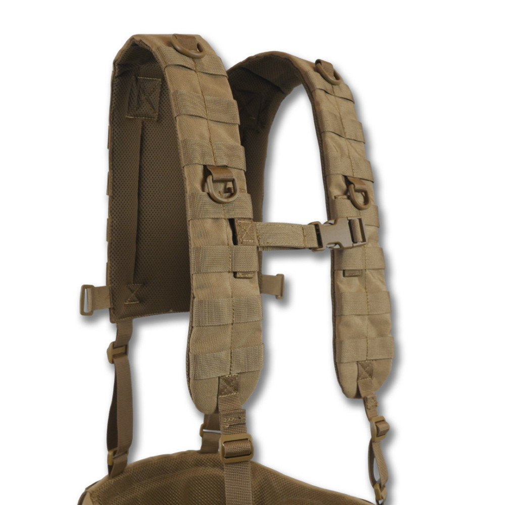 РПС Kiborg R-1 GEN.2 (L) Coyote. Ременно плечевая система, рпс разгрузка тактическая, РПС хаки, койот Киев - изображение 8