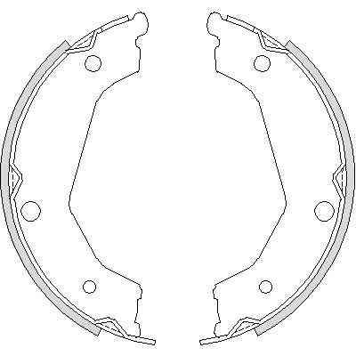 Гальмівні колодки REMSA 4732.00 Вінниця
